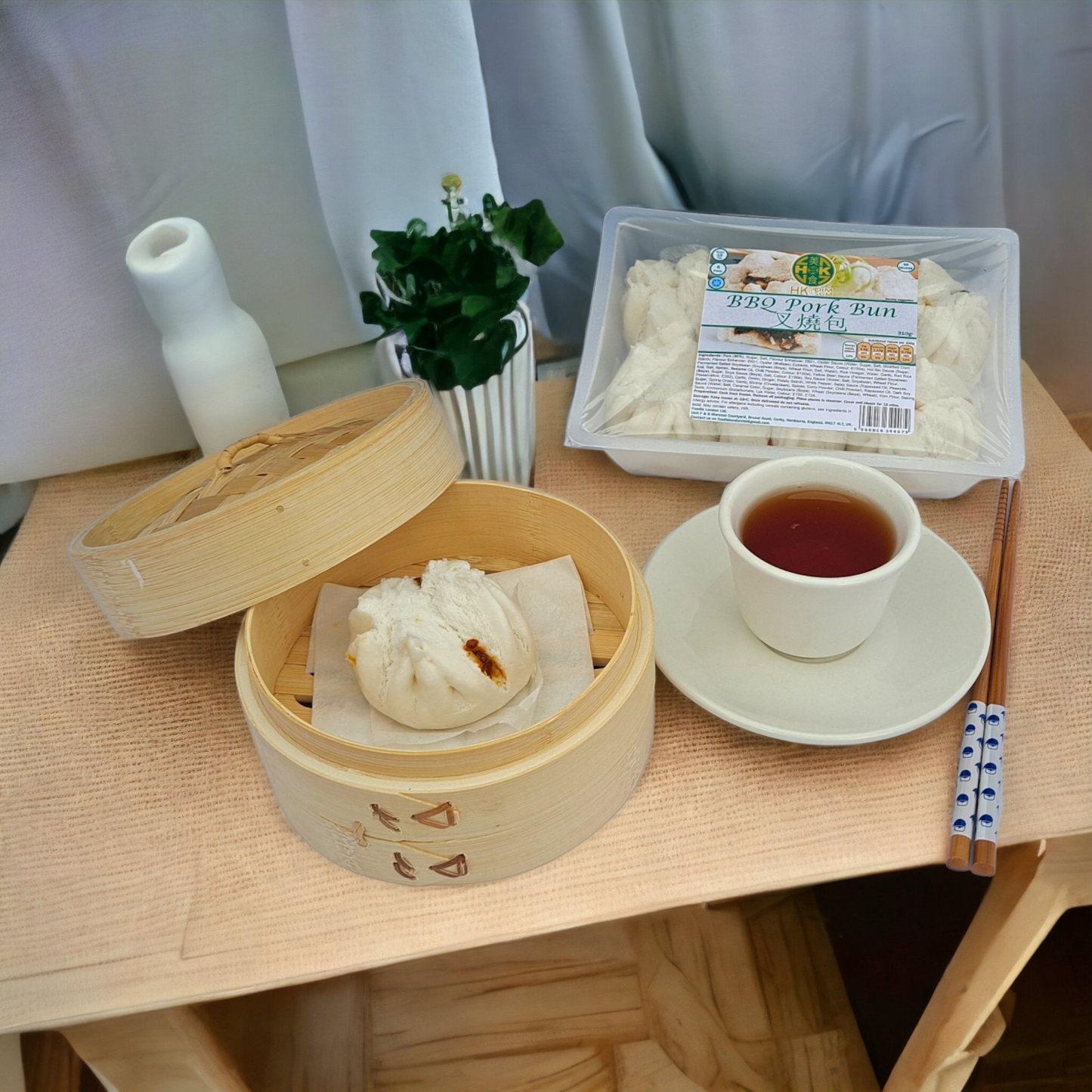 叉燒包 (6個) - BBQ Pork Bun (6 Pieces)
