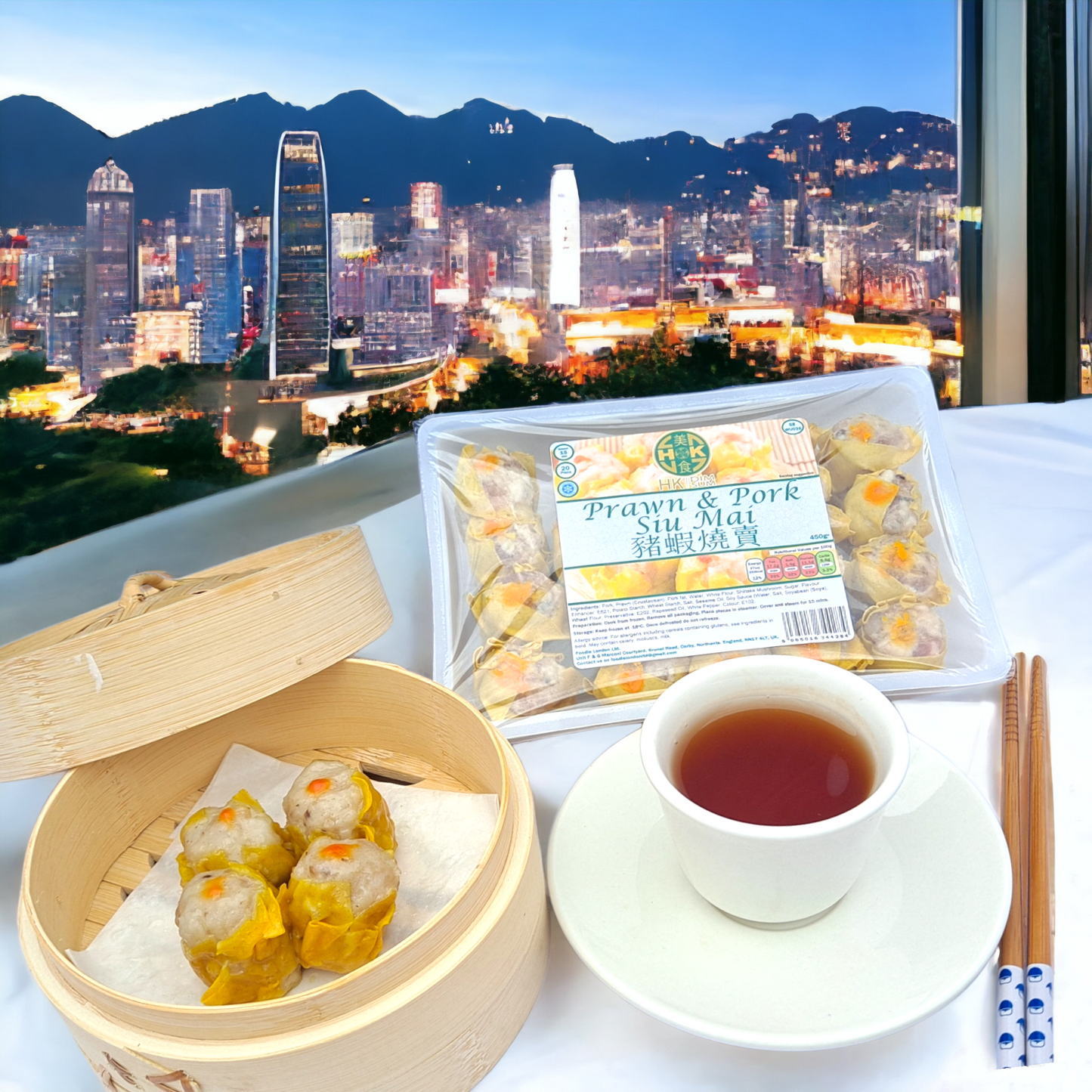 豬蝦燒賣 (20粒) - Prawn & Pork Siu Mai (20 Pieces)