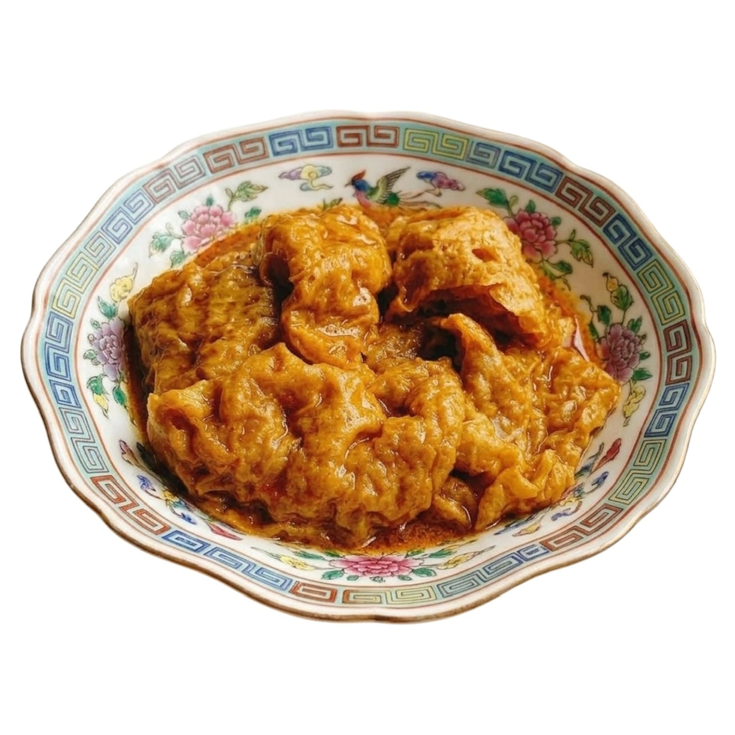 阿茂咖哩齋（120g) - Curry Wheat Gluten Puffs