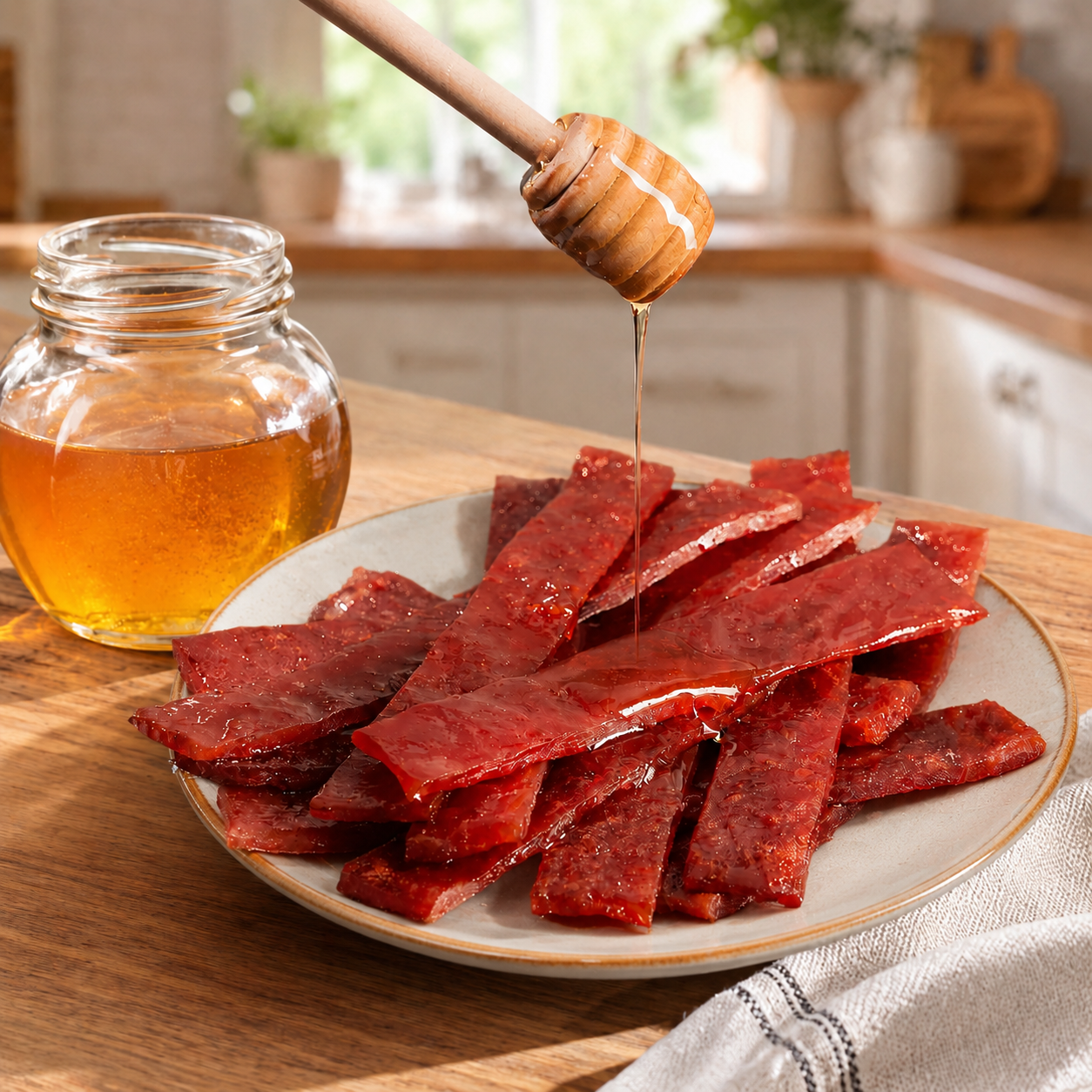 蜜汁豬肉乾 Pork Jerky with Honey (100g)